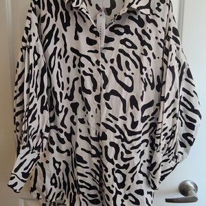 Topshop nwt oversized shirt